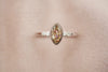 Ara-Nova Marquise ring with custom gemstones