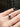 cremation ash ring in solid gold and genuine gemstones