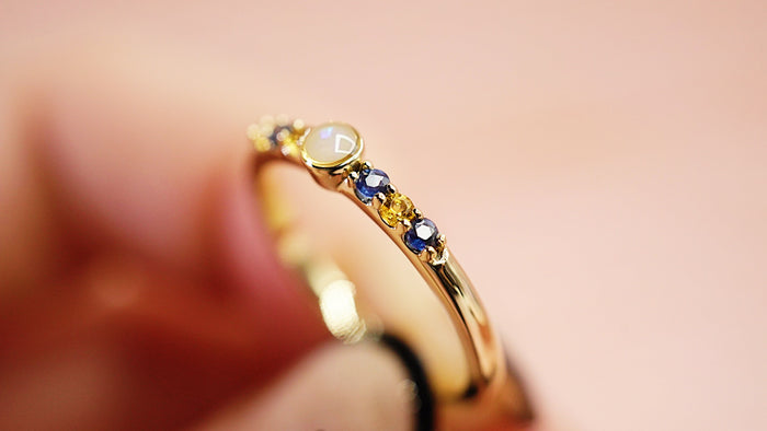 Birthstone & personal inclusion designs