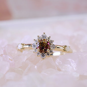 birth keepsake with diamonds