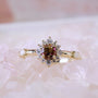 birth keepsake with diamonds