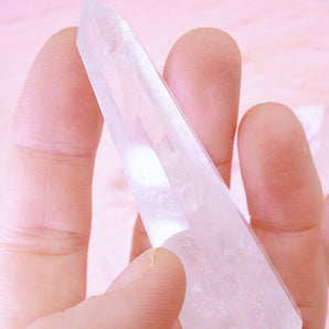 Clear Quartz crystal ring holder