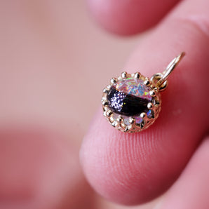 6mm Smooth Crown pendant
