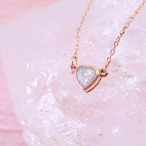 Petite heart necklace