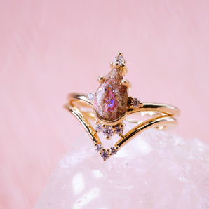 Waterlily Dream ring set