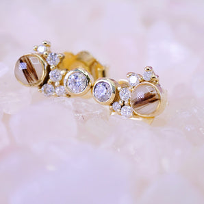 Petite Stardust studs