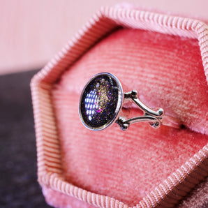 Forget me not keepsake ring