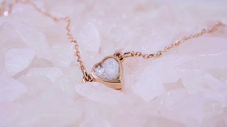 Petite heart necklace