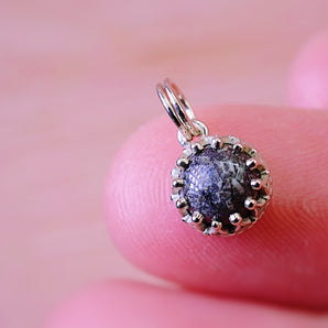 6mm Smooth Crown pendant
