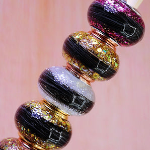 Hair or fur keepsake bead