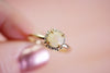 Amour Maternel ring solid gold or sterling silver