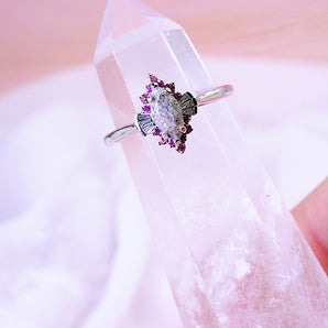 Vintage Deco keepsake ring