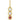 Tertia pendant in solid gold