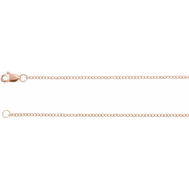 14K Gold filled cable chain