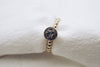 Cremation ashes ring in solid gold
