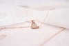 Petite heart necklace