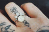 Mother's Own Milk Ring in sterling silver