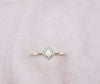 Stardust ring with optional custom gemstones