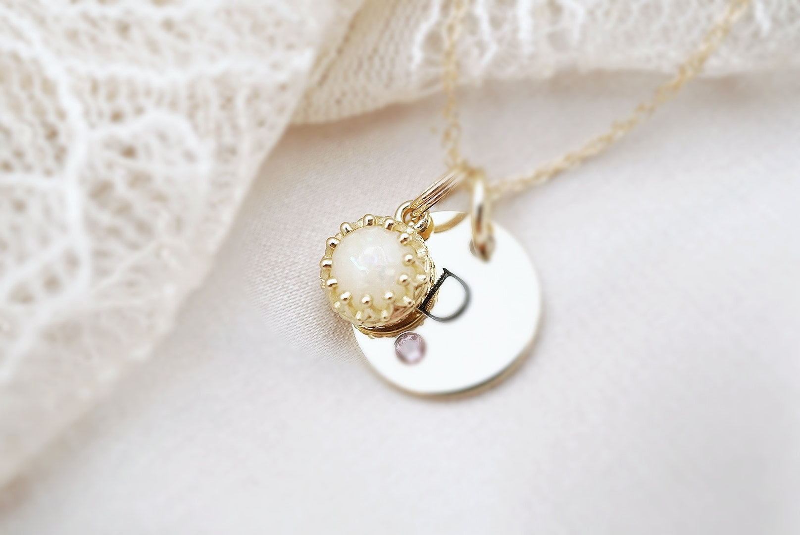 6mm Smooth Crown pendant - Pendants
