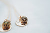 6mm Smooth Crown pendant - Pendants