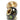 European beads with placenta and gold inserts