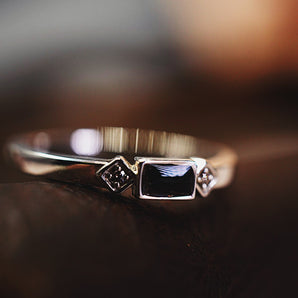 Evermore Anniversary Band with custom gemstones