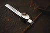 Sterling silver tie clip