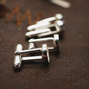 Sterling silver cufflinks
