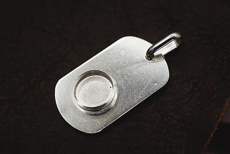 Sterling silver dog tag