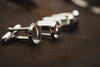 Sterling silver cufflinks