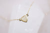 Petite heart necklace